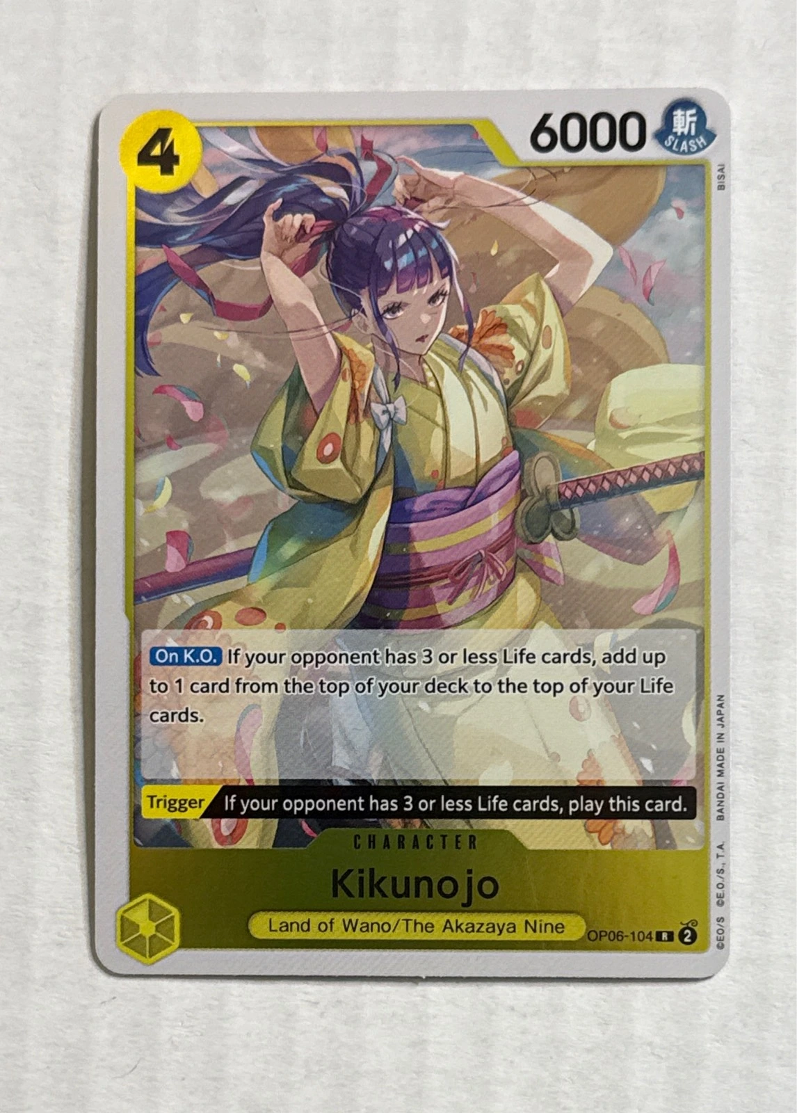 Kikunojo - Wings of the Captain #OP06-104