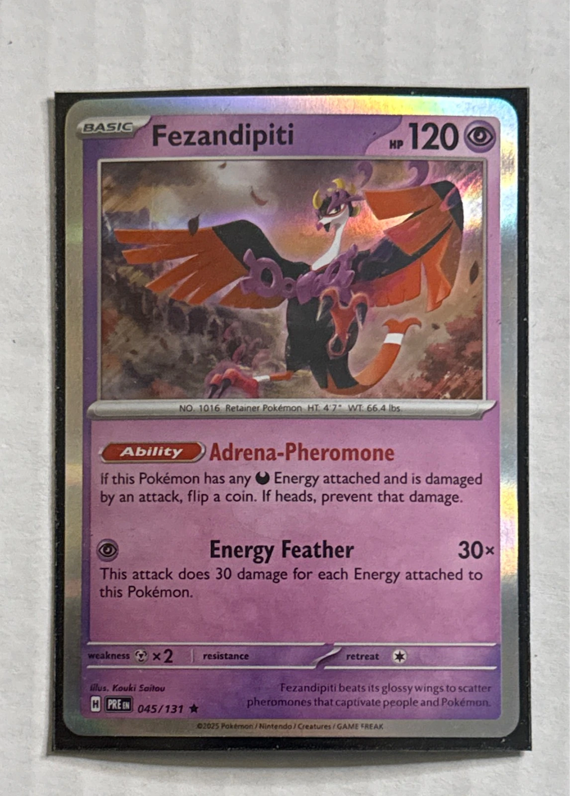 Fezandipiti - Prismatic Evolutions #045/131