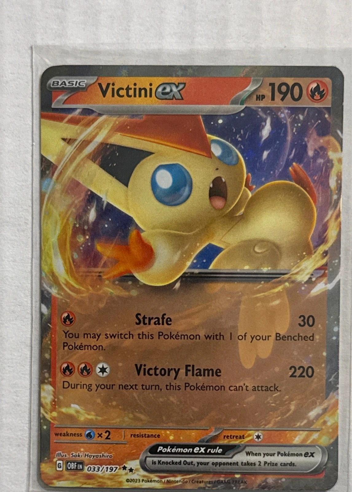 Victini ex - Obsidian Flames #033/197