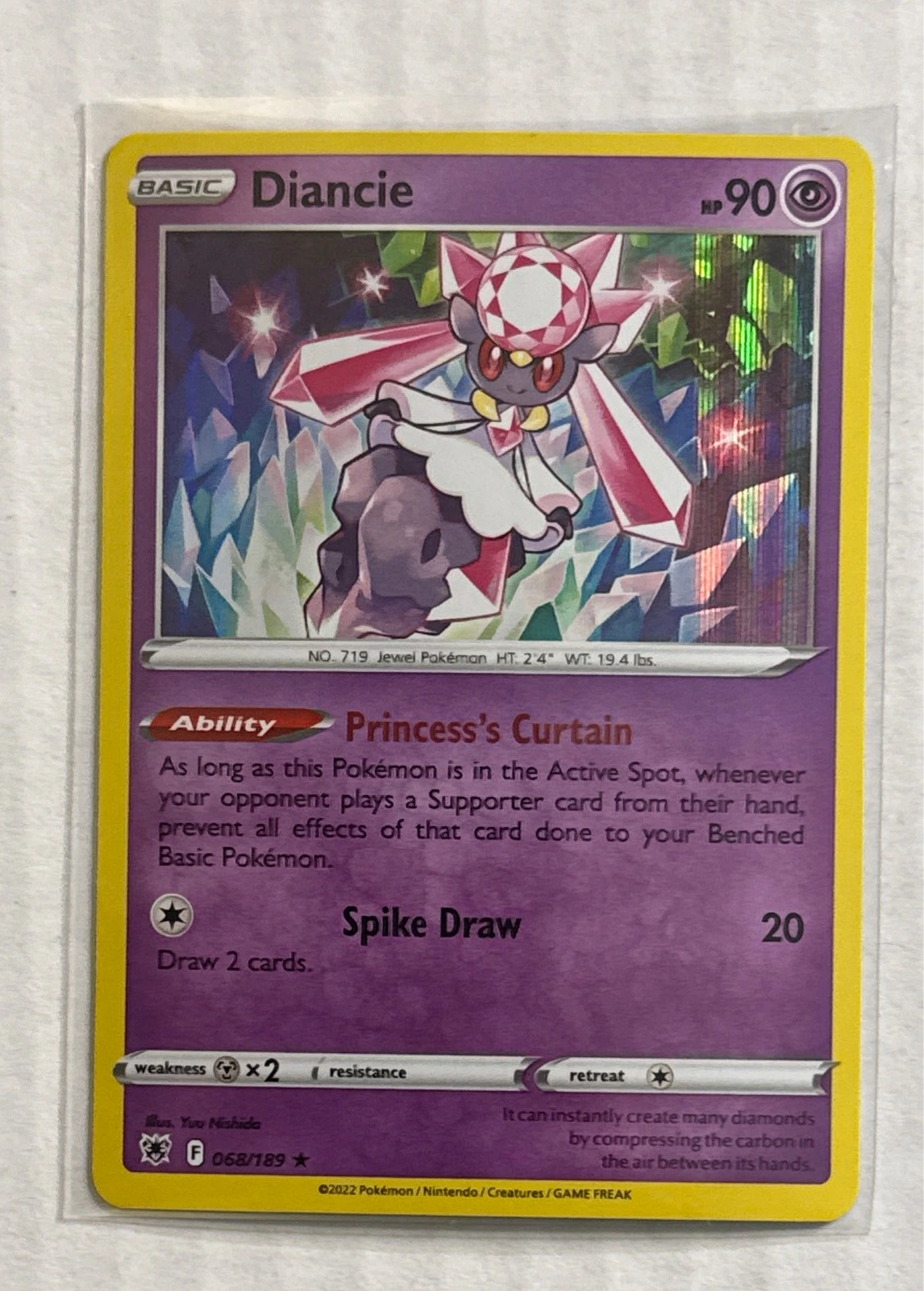 Diancie - Astral Radiance #068/189