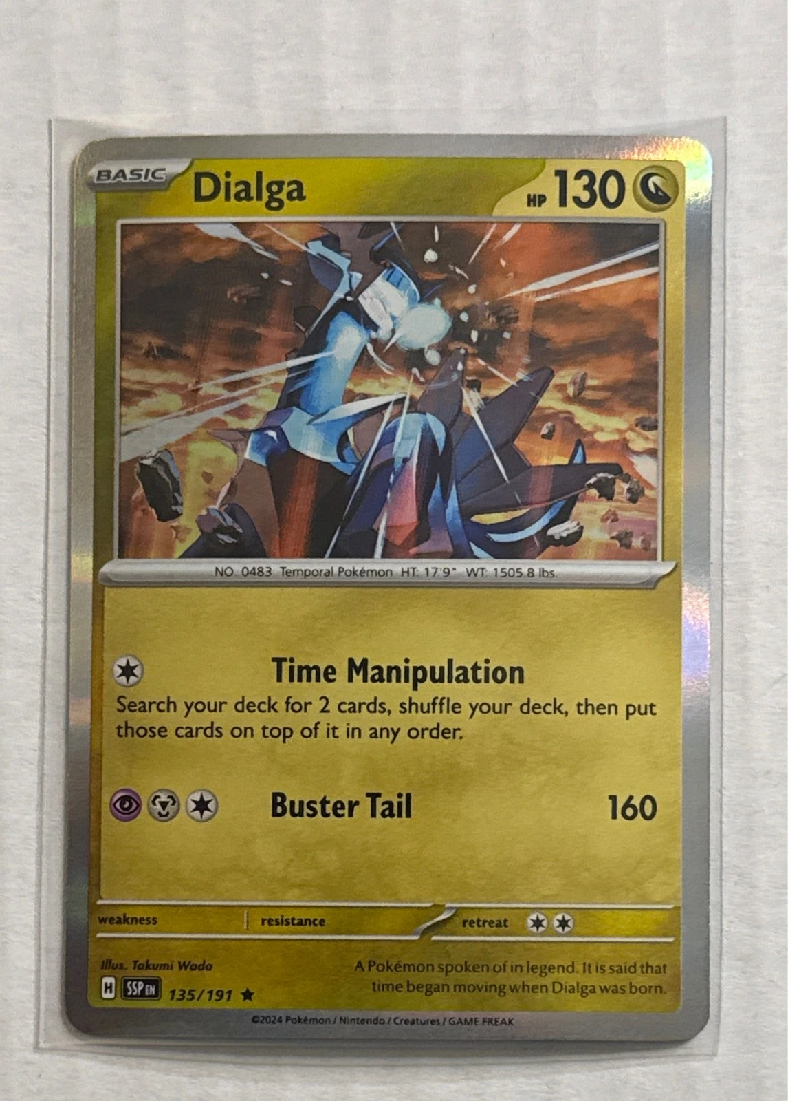 Dialga - Temporal Forces #135/191