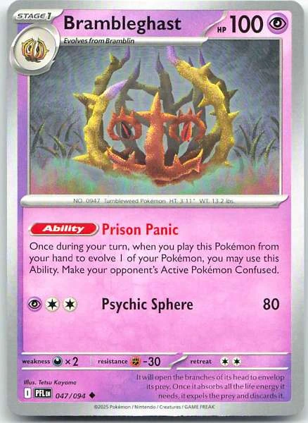 Brambleghast - Paldea Evolved #047/094