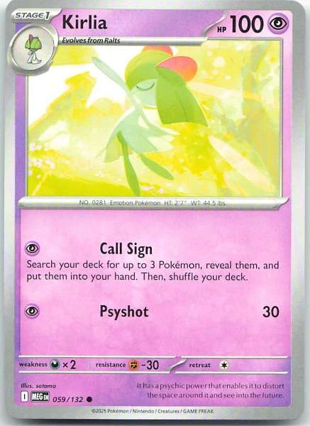 Kirlia - Diamond & Pearl: Secret Wonders #059/132