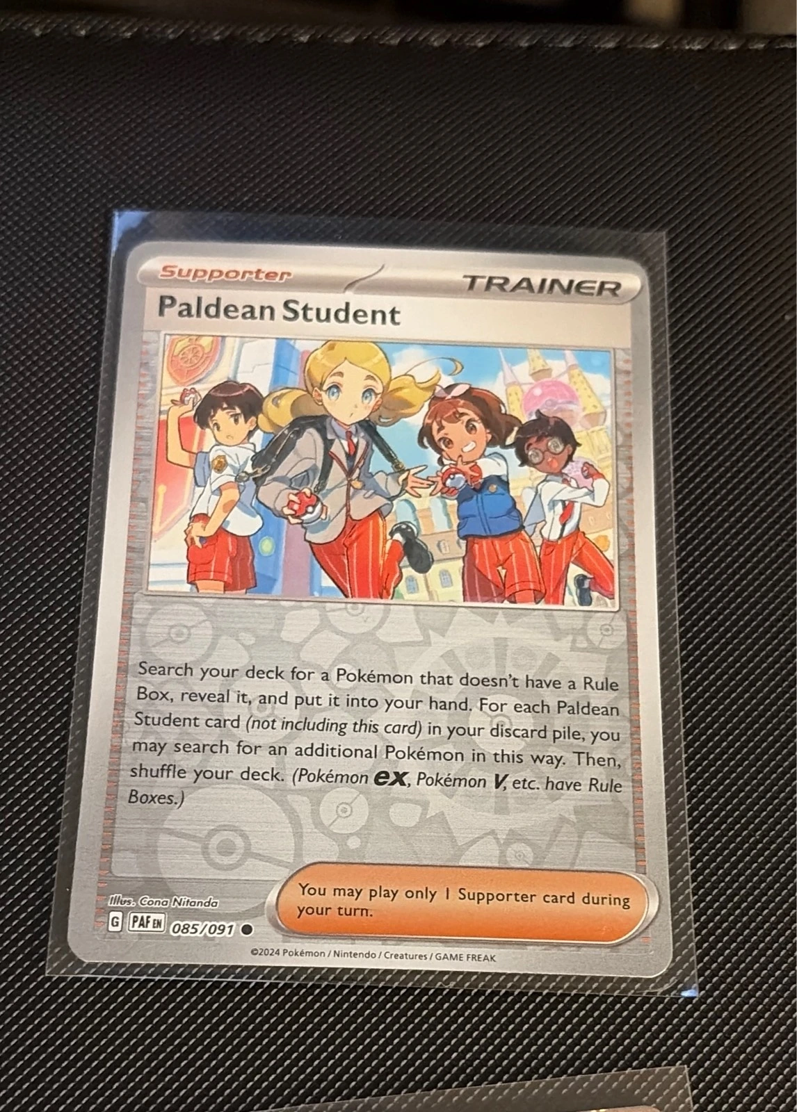 Paldean Student - Paldean Fates #085/091