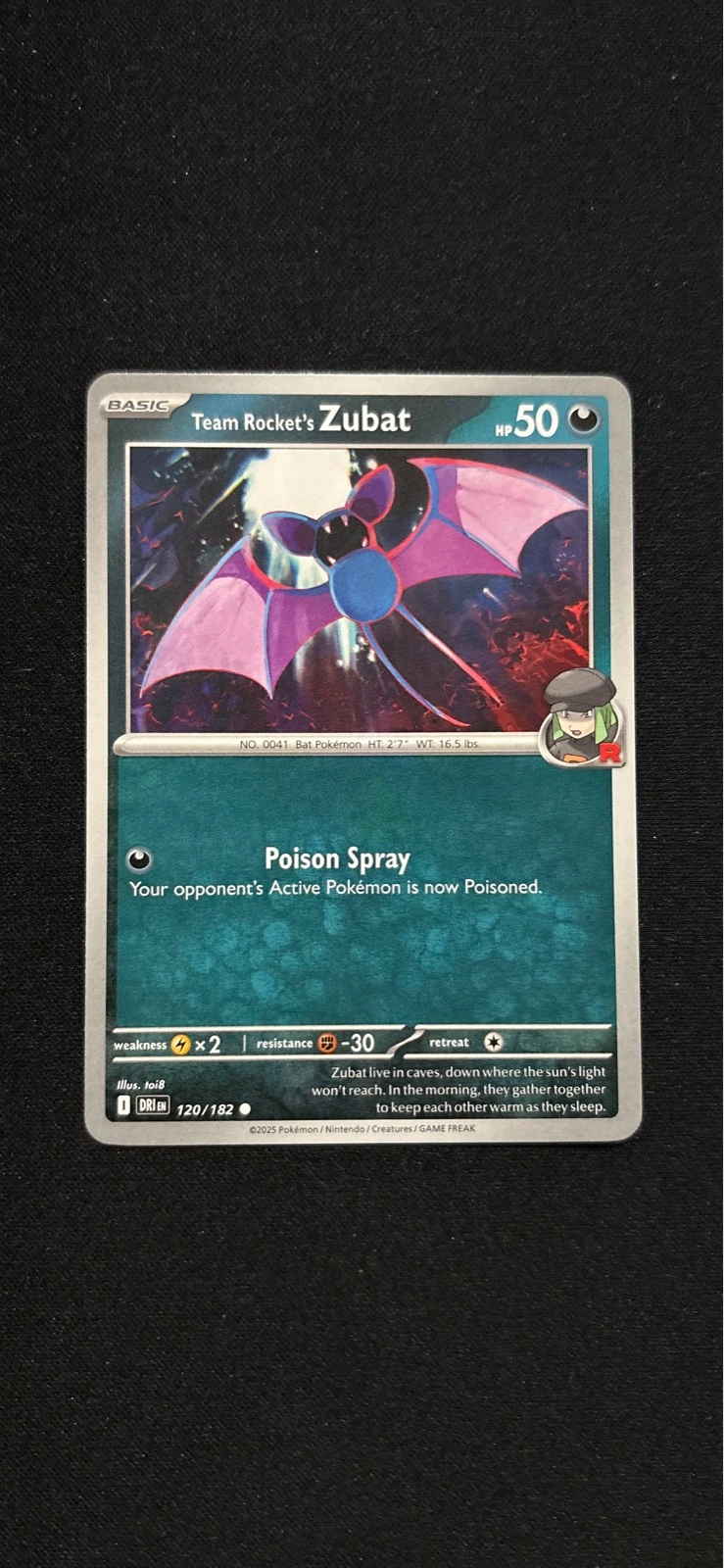 Team Rocket's Zubat - Destined Rivals #120/182