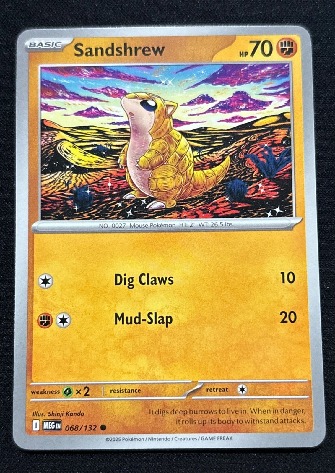 Sandshrew - MEG EN #068/132