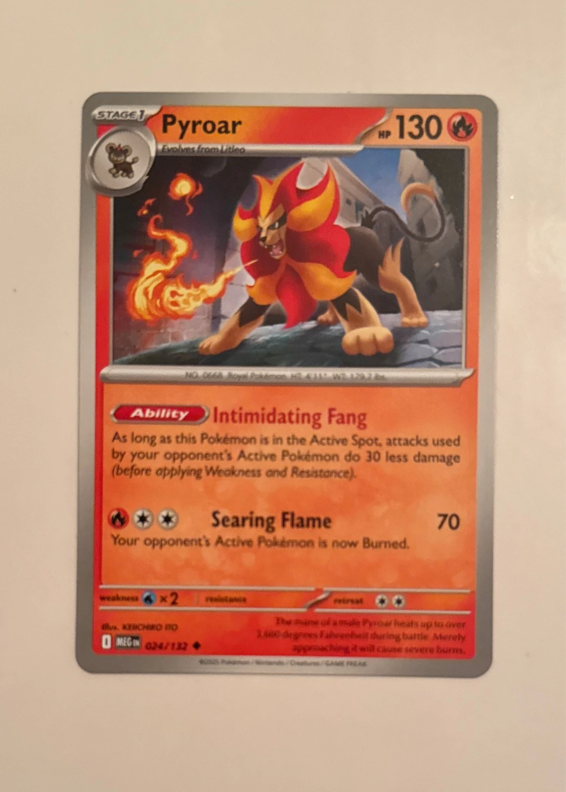 Pyroar - Evolutions #024/132