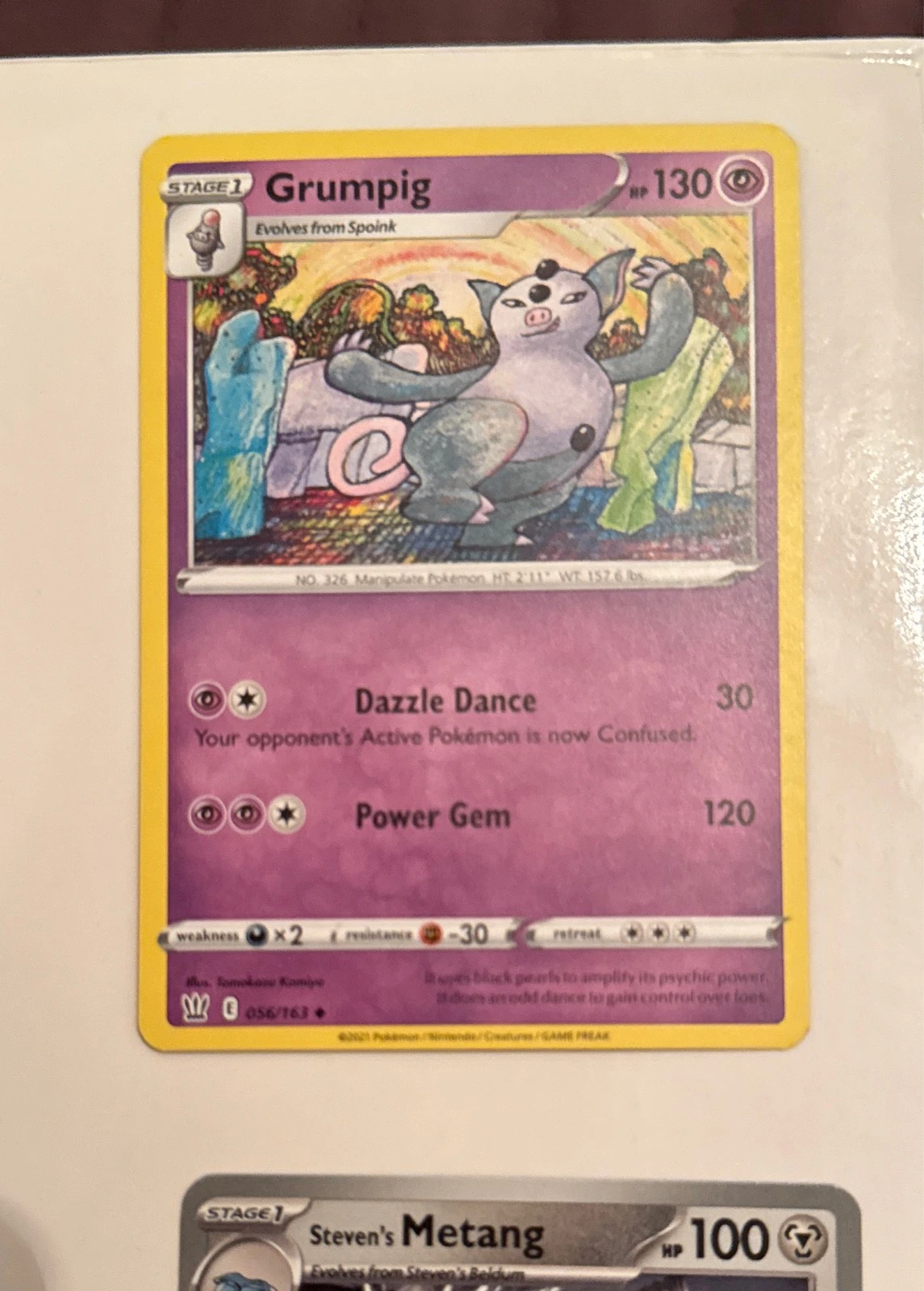 Grumpig - Battle Styles #056/163