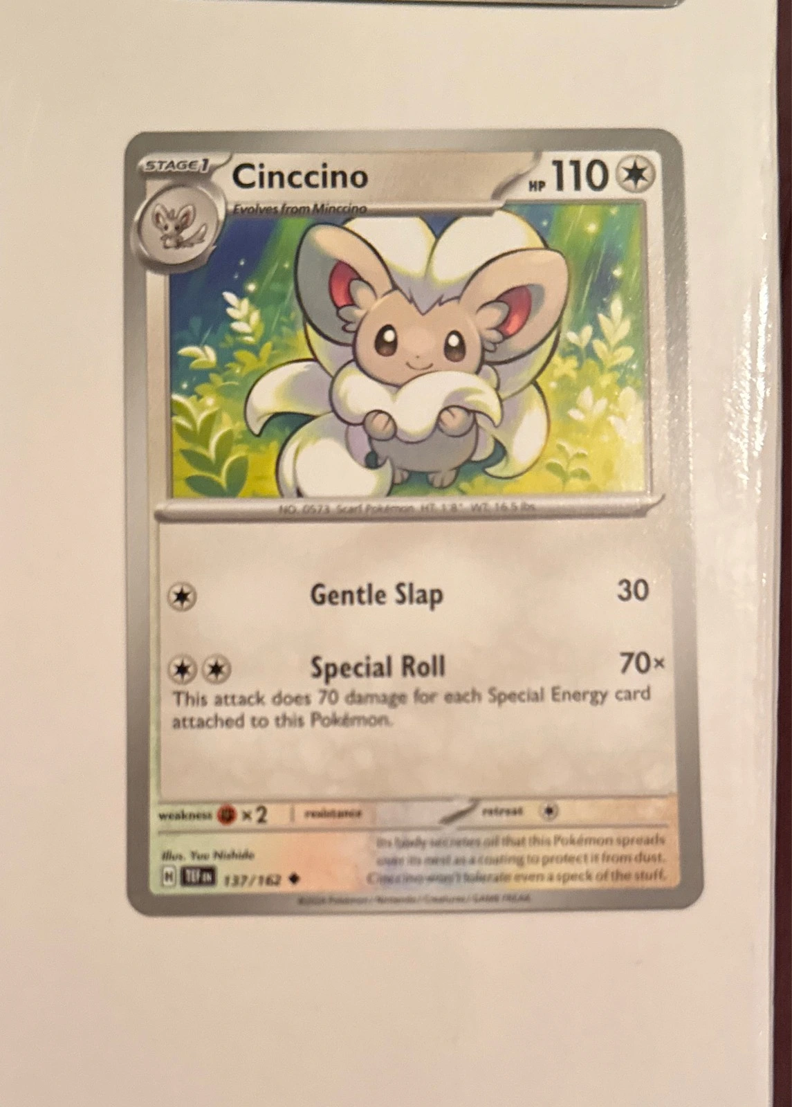 Cinccino - Temporal Forces #137/162