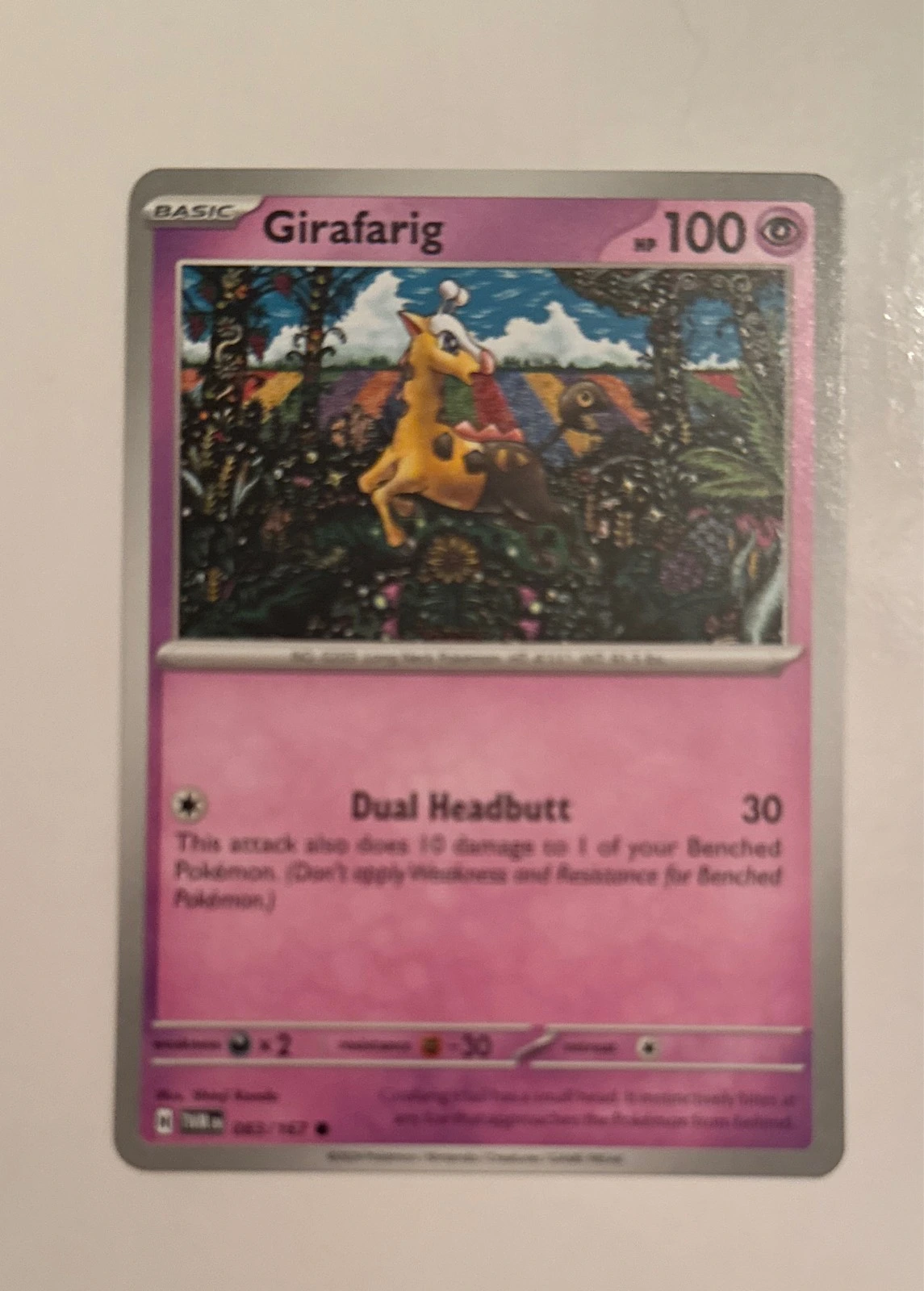 Girafarig - Temporal Forces #083/167