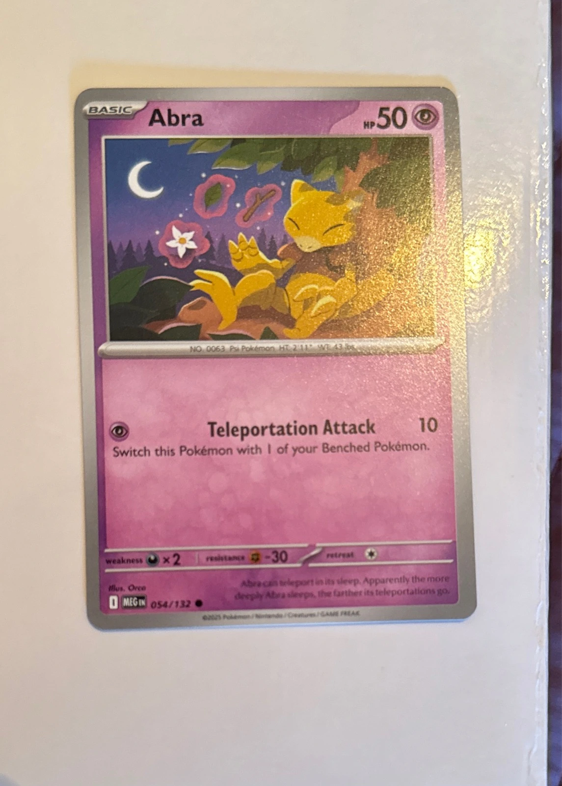 Abra - Pokémon 151 #054/165