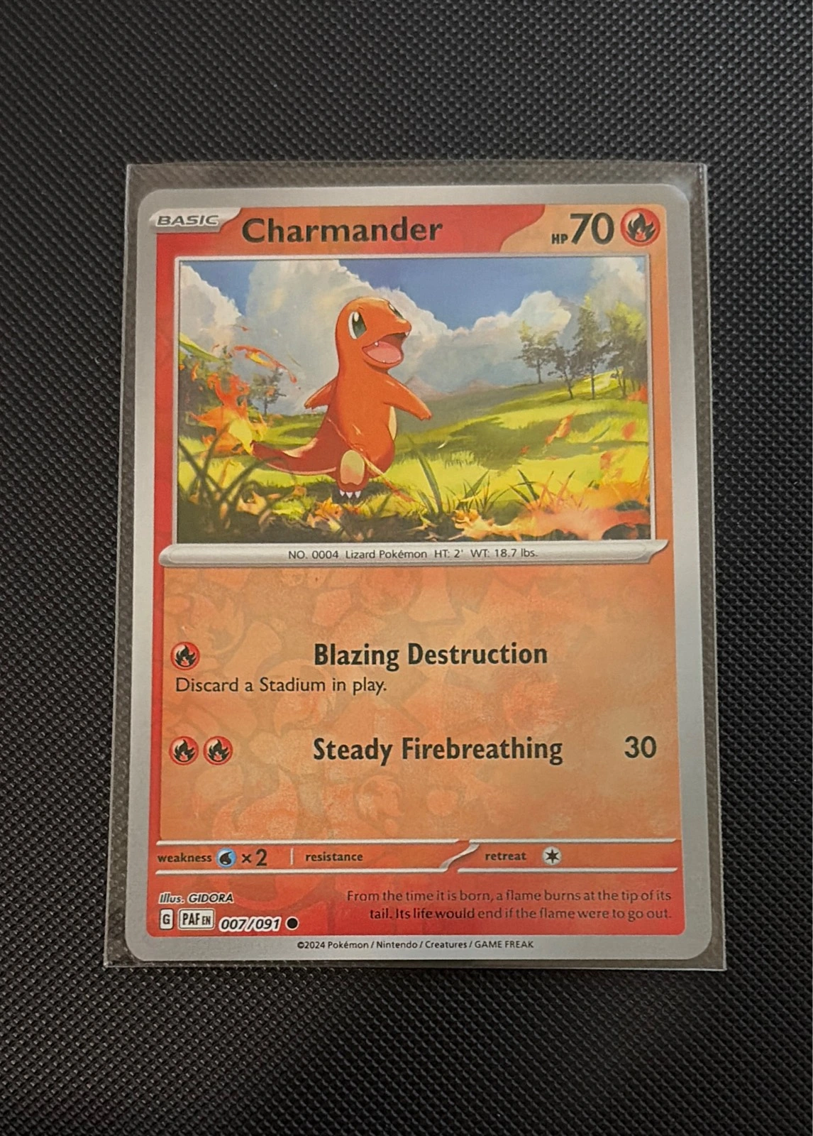 Charmander - Paldean Fates #007/091