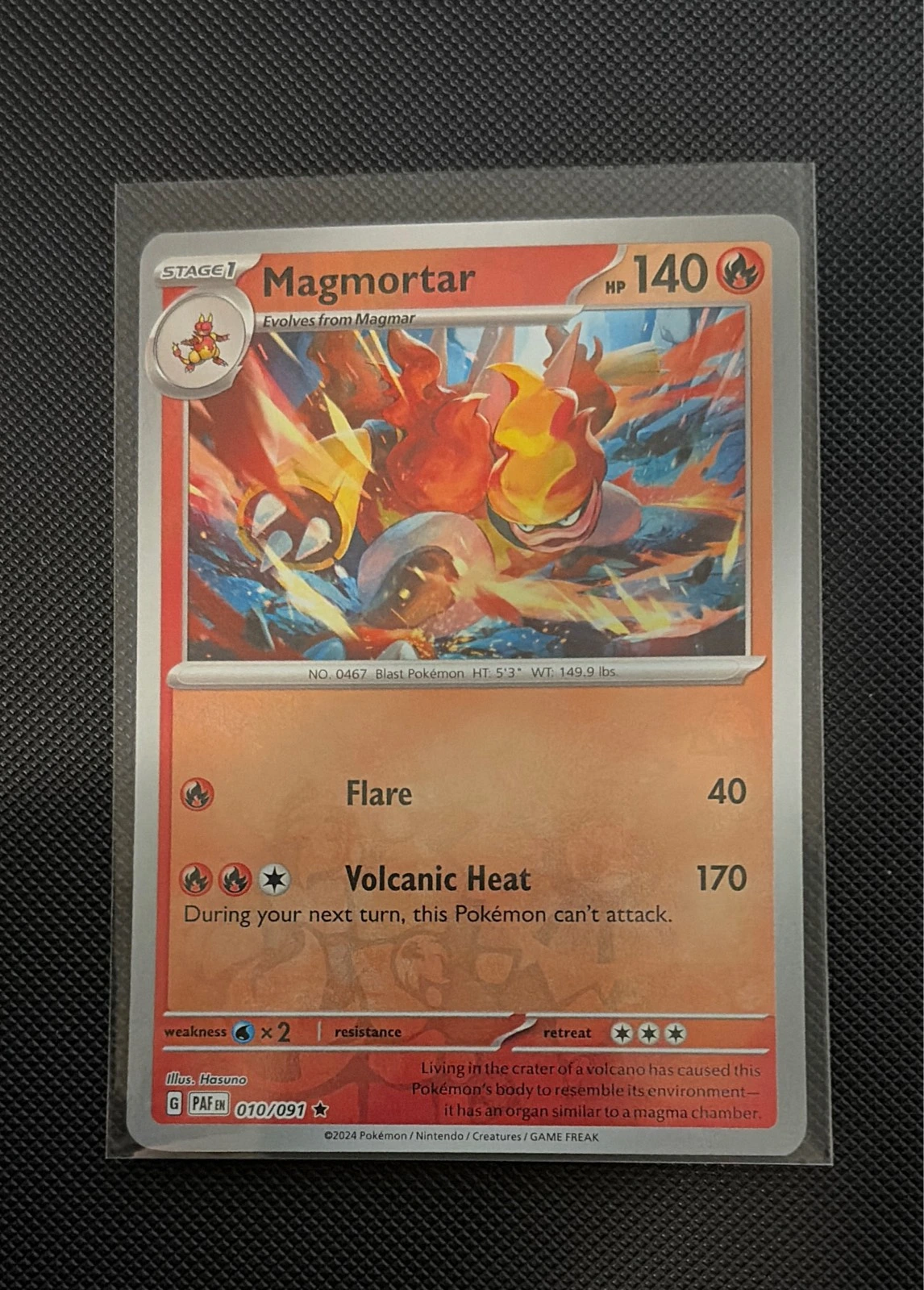 Magmortar - Paldean Fates #010/091