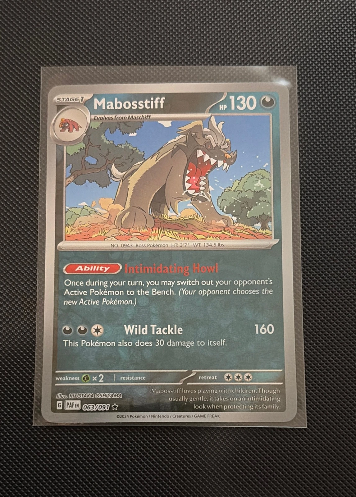 Mabosstiff - Paldean Fates #063/091