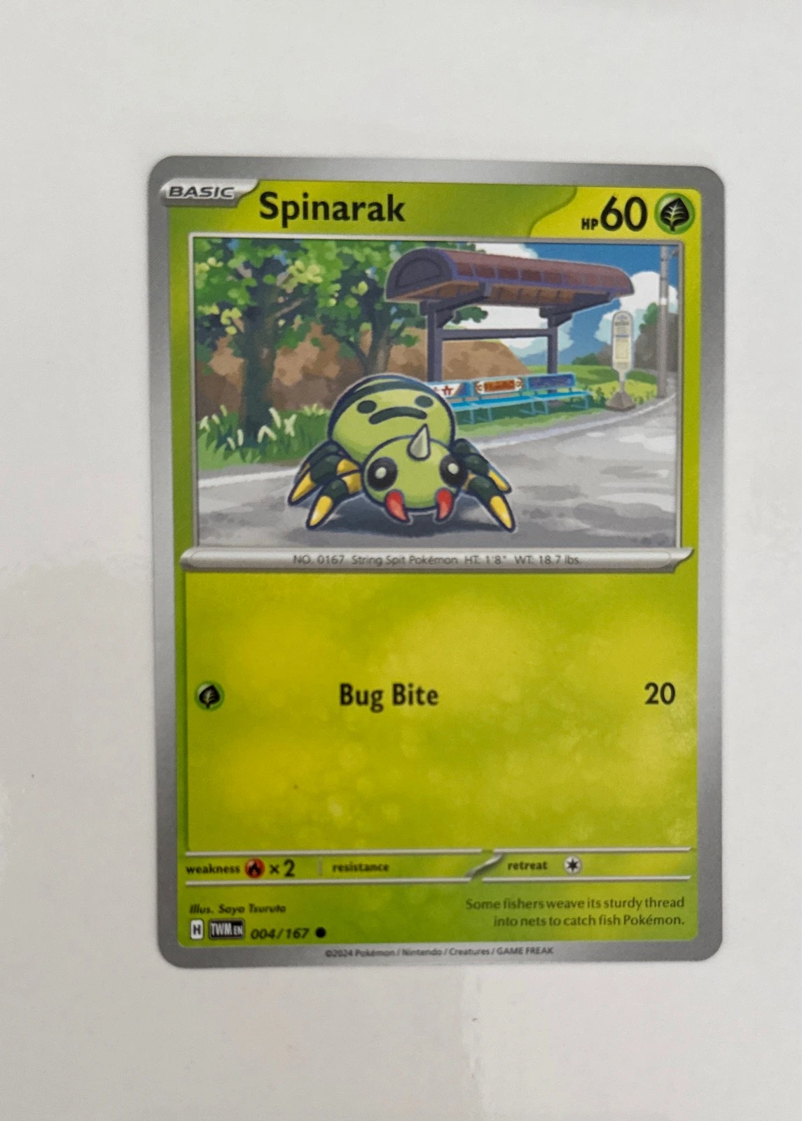 Spinarak - Twilight Masquerade #004/167