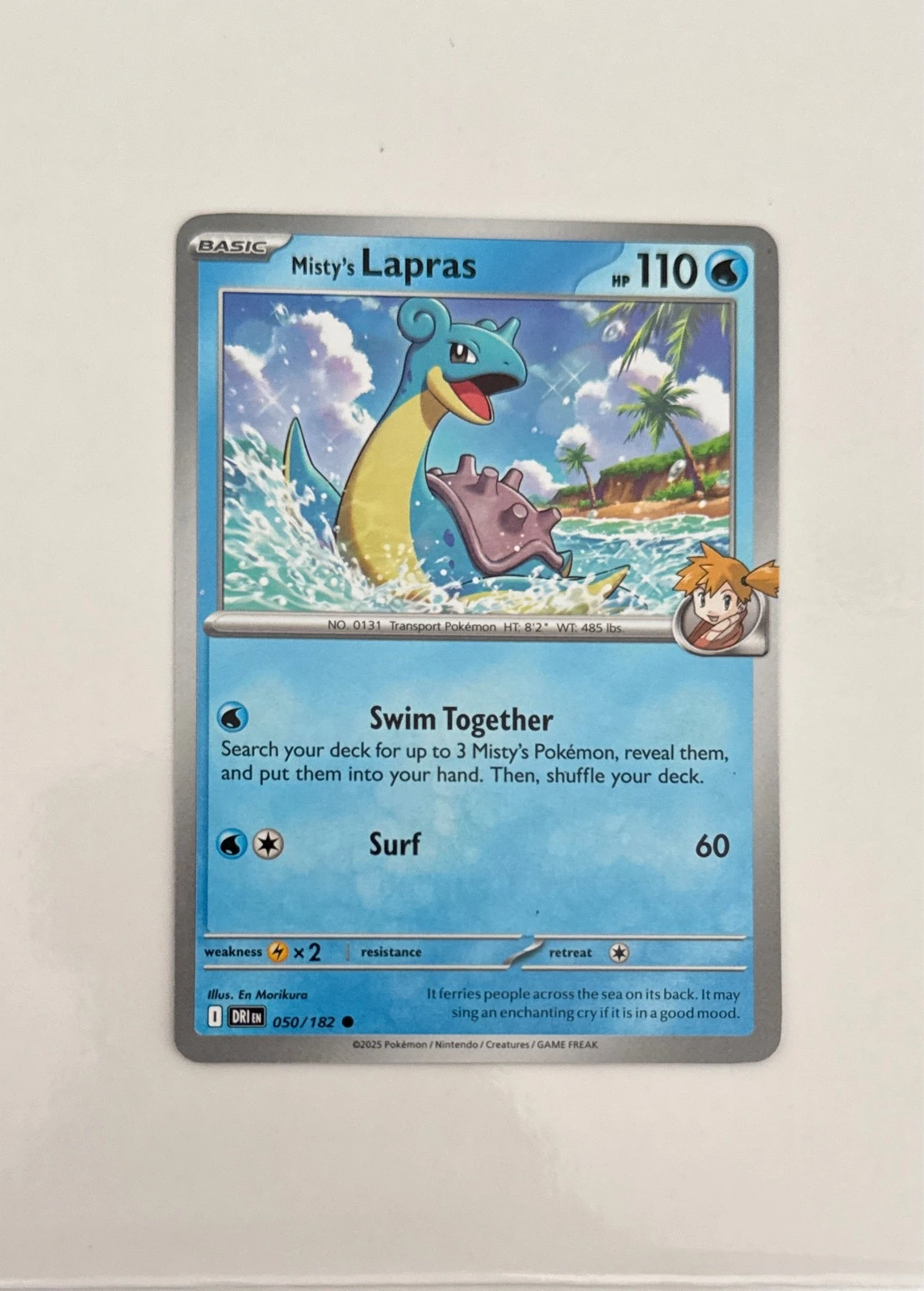 Misty's Lapras - Stellar Crown #050/182
