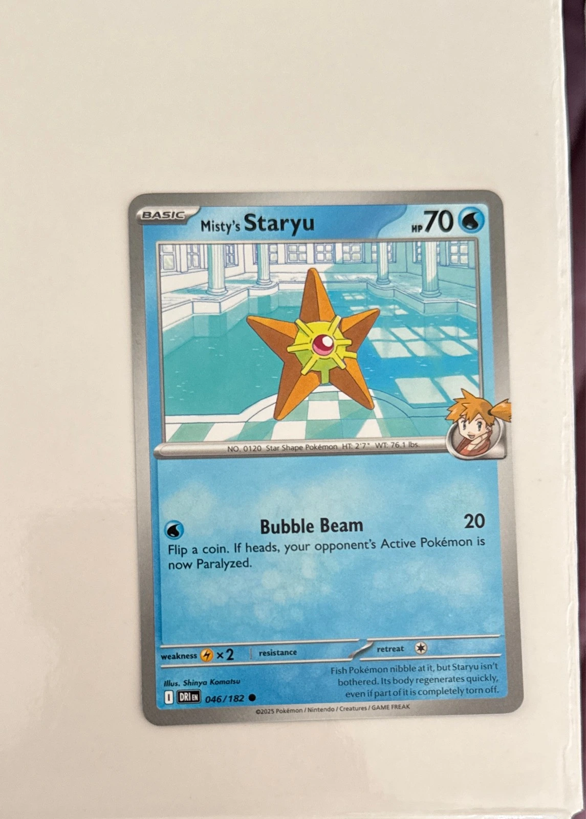Misty's Staryu - Stellar Crown #046/182