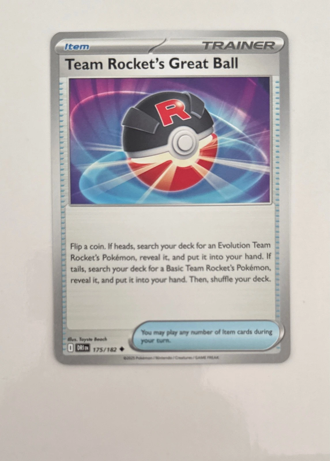 Team Rocket's Great Ball - Dragon Frontiers #175/182