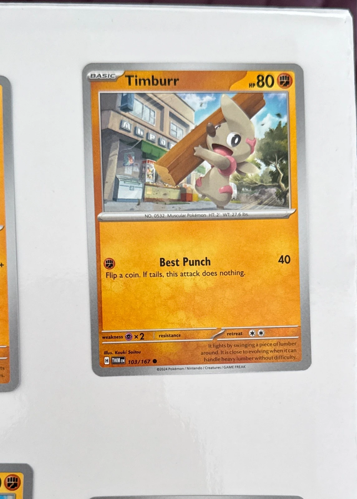 Timburr - Twilight Masquerade #103/167