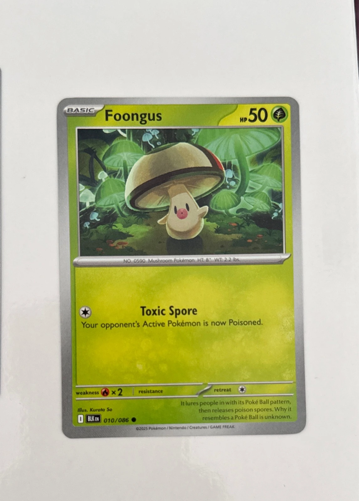 Foongus - Black & White #010/086
