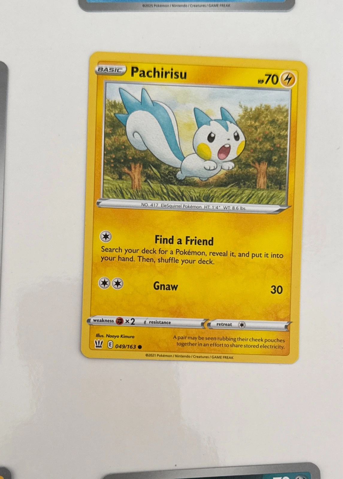 Pachirisu - Battle Styles #049/163