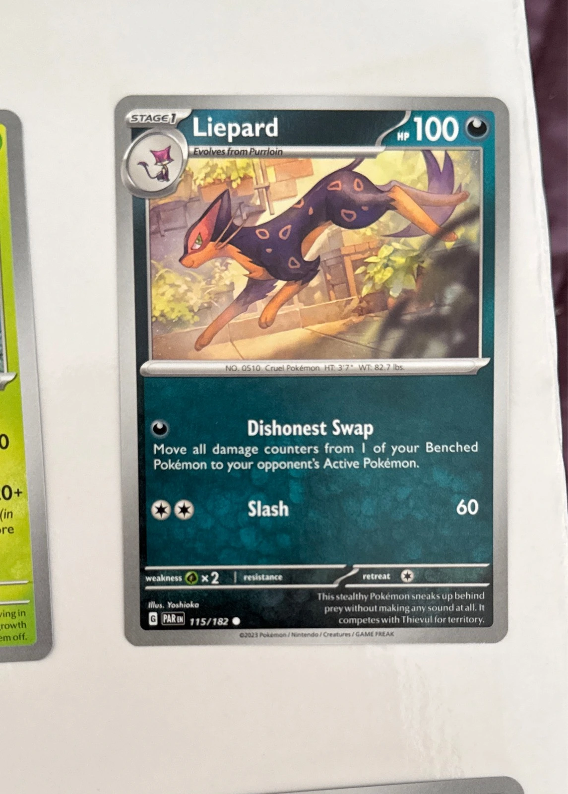 Liepard - Paradox Rift #115/182