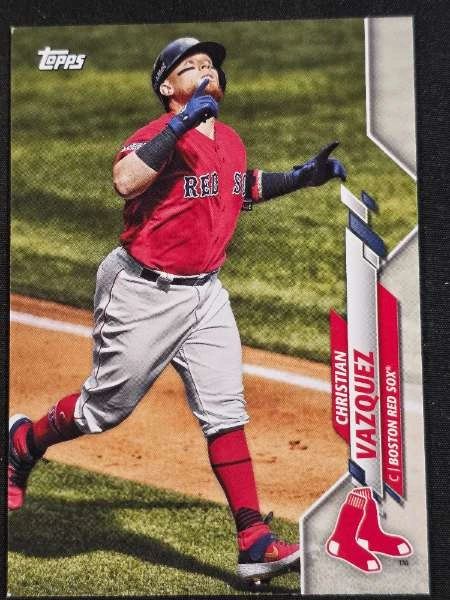 Christian Vazquez - 2020 Topps Team Set #BOS-8