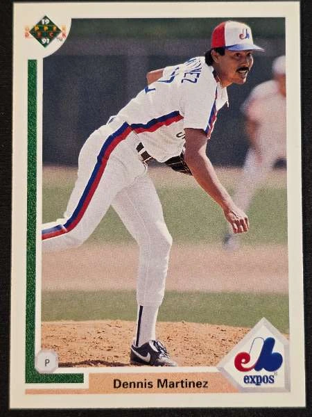 Dennis Martinez - 1991 Upper Deck / 1989 Fleer #385