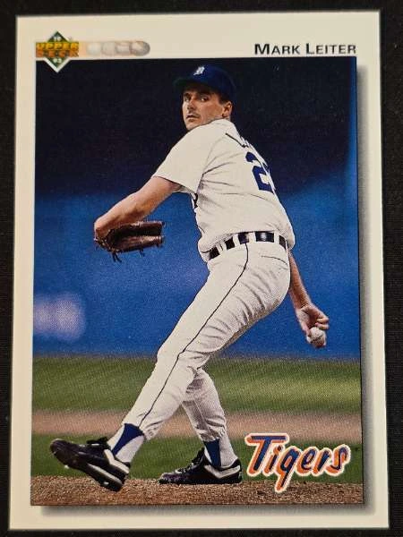 Mark Leiter - 1992 Upper Deck #319