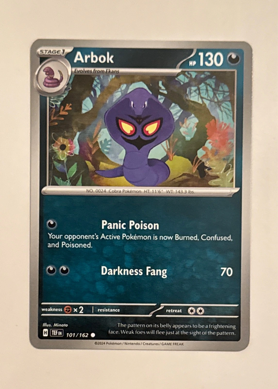 Arbok - Temporal Forces #101/162