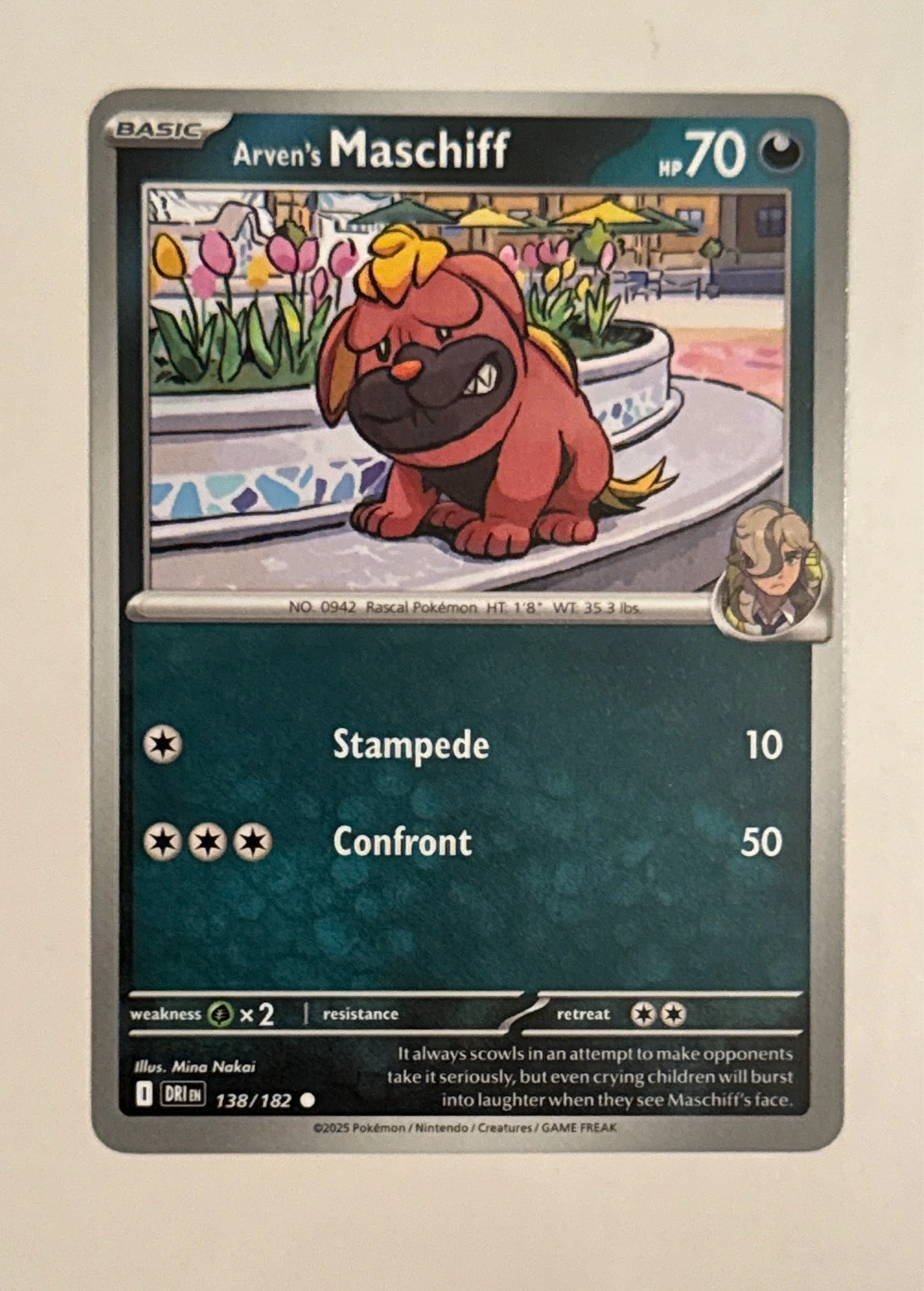 Arven's Maschiff - Prismatic Evolutions #138/182