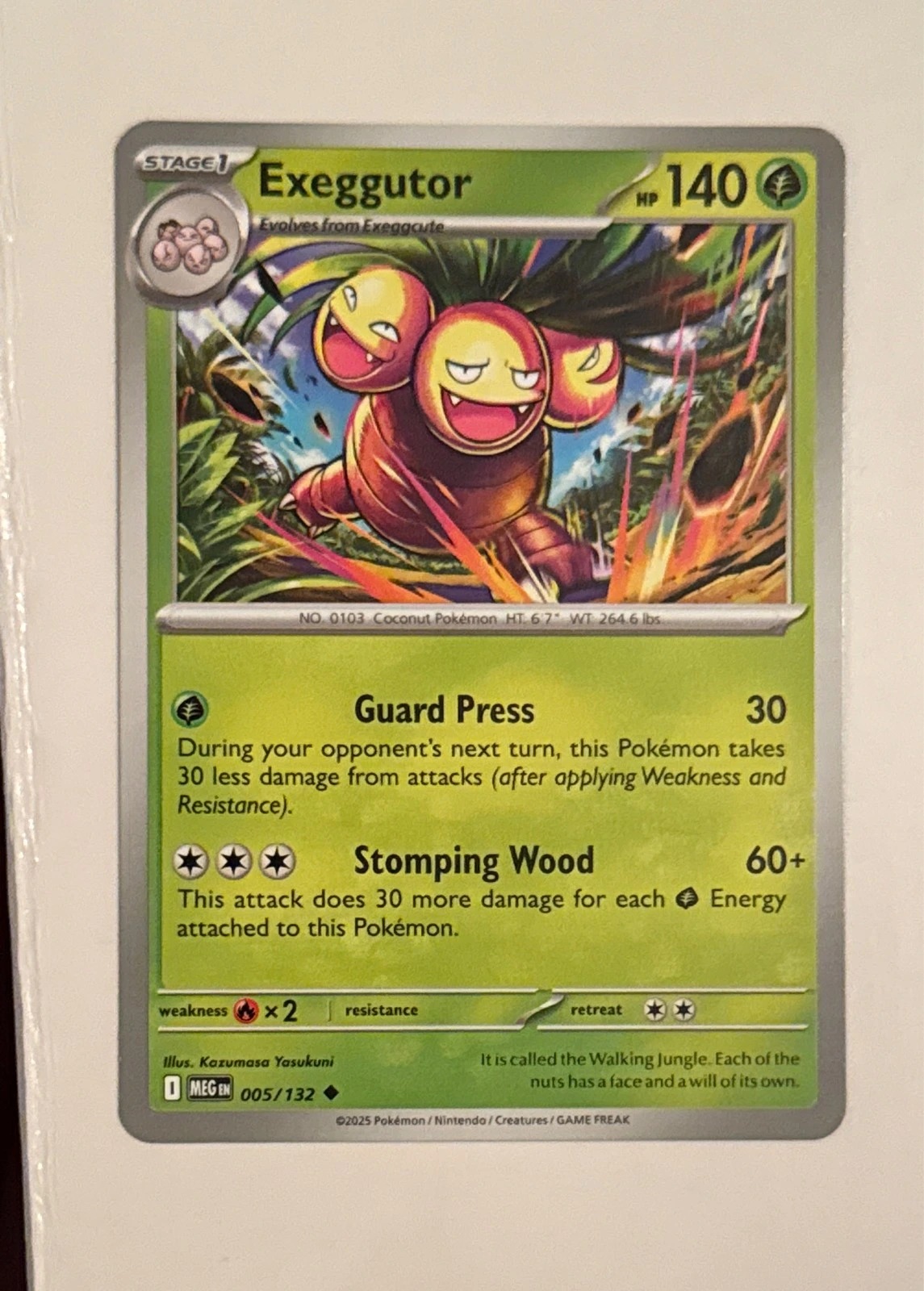 Exeggutor - Scarlet & Violet—Twilight Masquerade #005/132