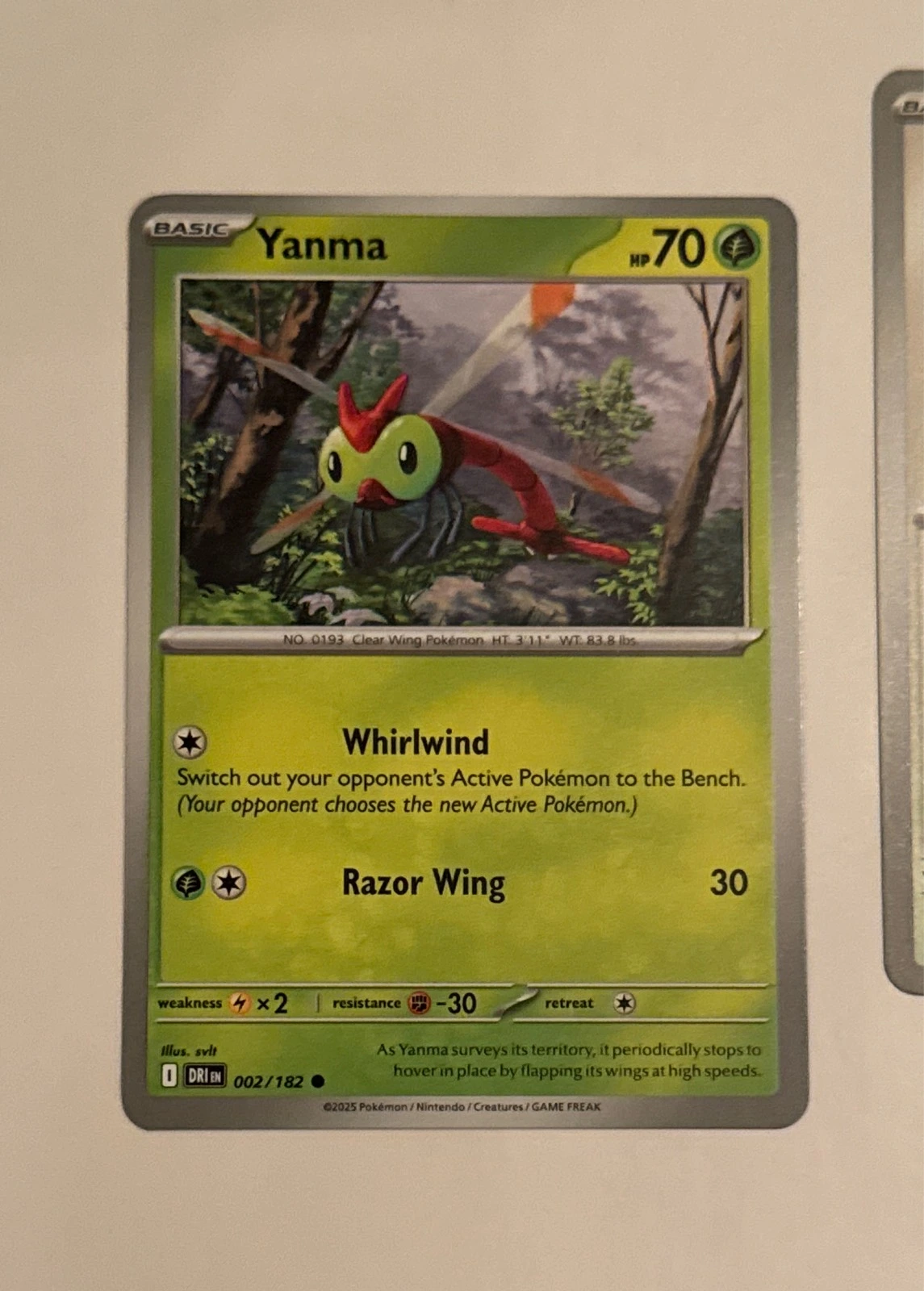 Yanma - Prismatic Evolutions #002/182