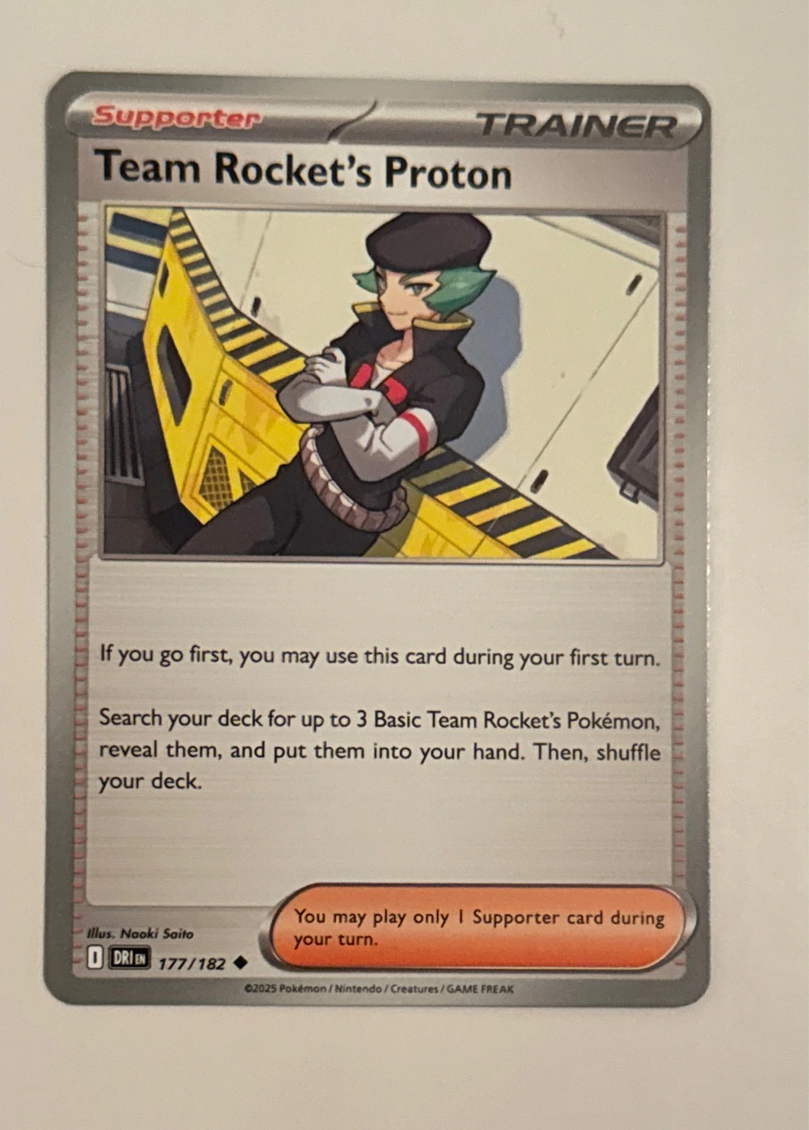 Team Rocket's Proton - Surging Sparks #177/182