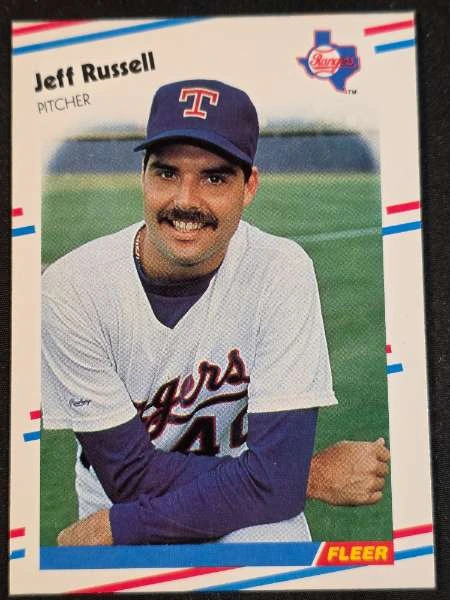 Jeff Russell - 1988 Fleer Baseball #478