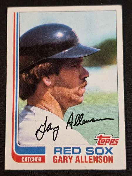 Gary Allenson - 1982 Topps #686