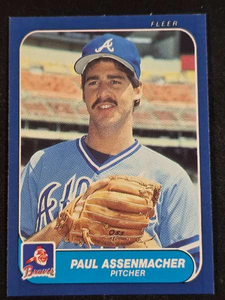 Paul Assenmacher - 1986 Fleer Update #U-5