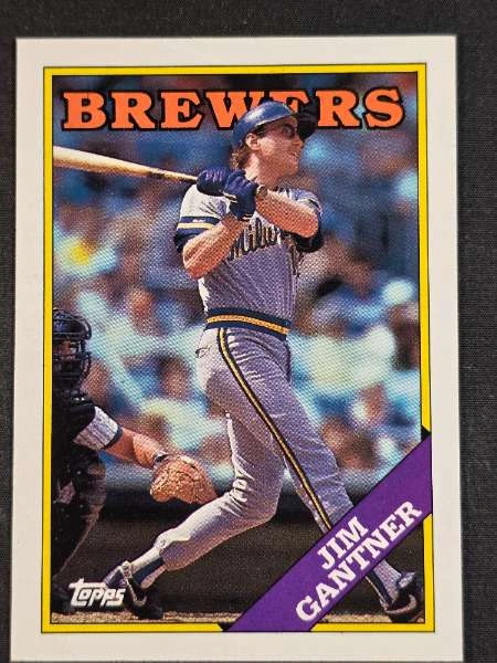 Jim Gantner - 1988 Topps #337
