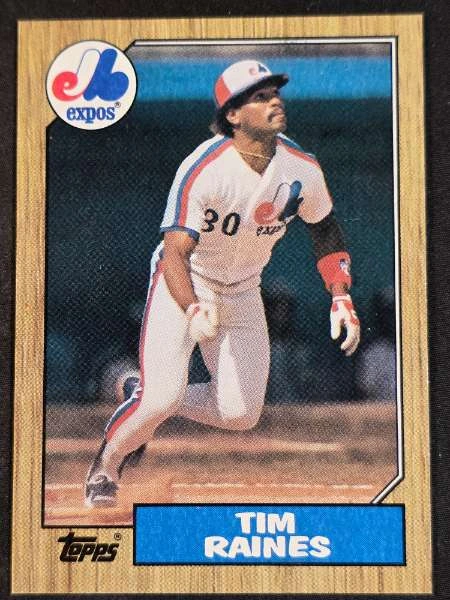 Tim Raines - 1987 Topps #30