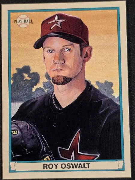 Roy Oswalt - Play Ball Red Backs #26