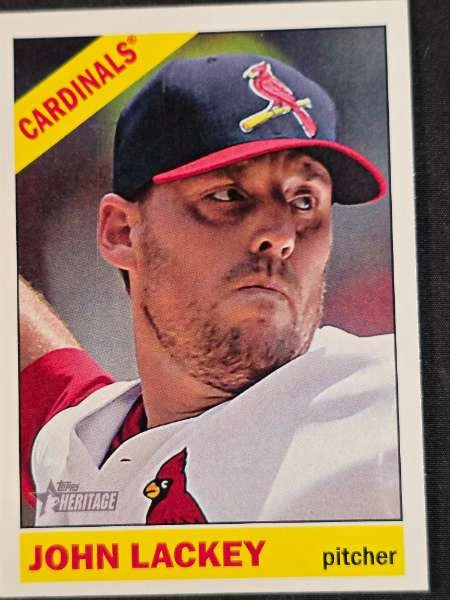 John Lackey - Topps Heritage #291