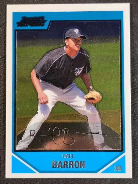 Raul Barron - Bowman Chrome Prospects #BC127