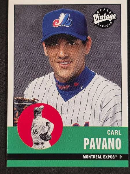 Carl Pavano - Upper Deck Vintage #251