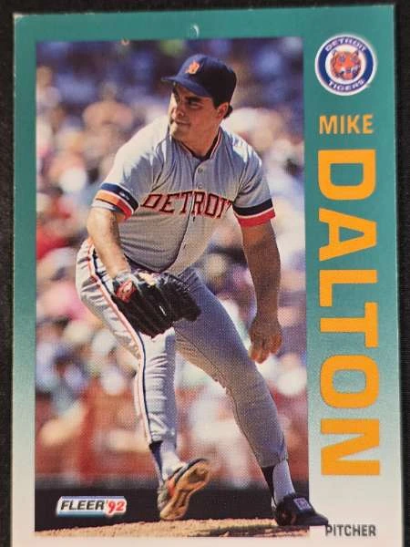 Mike Dalton - 1992 Fleer #131
