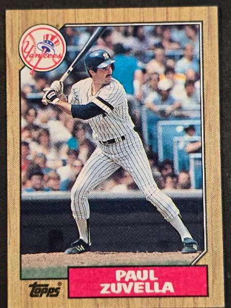 Paul Zuvella - 1987 Topps #102