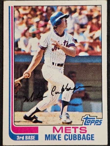 Mike Cubbage - 1982 Topps #43
