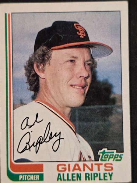 Allen Ripley - 1982 Topps #529
