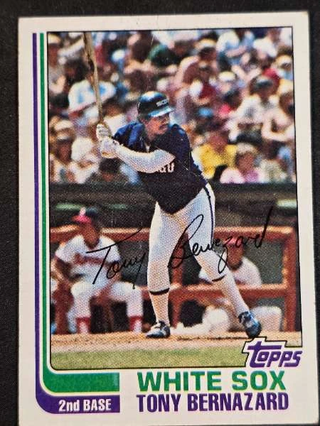 Tony Bernazard - 1982 Topps #206