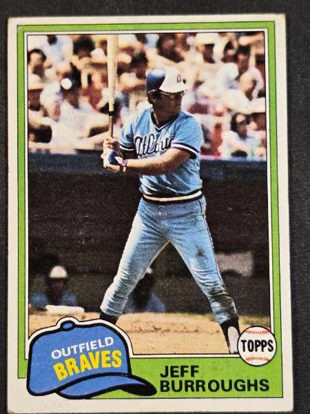 Jeff Burroughs - 1981 Topps #20