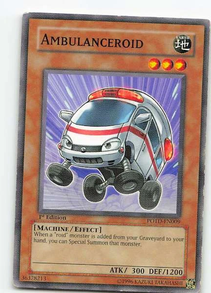 Ambulanceroid - Power of the Duelist #POTD-EN009